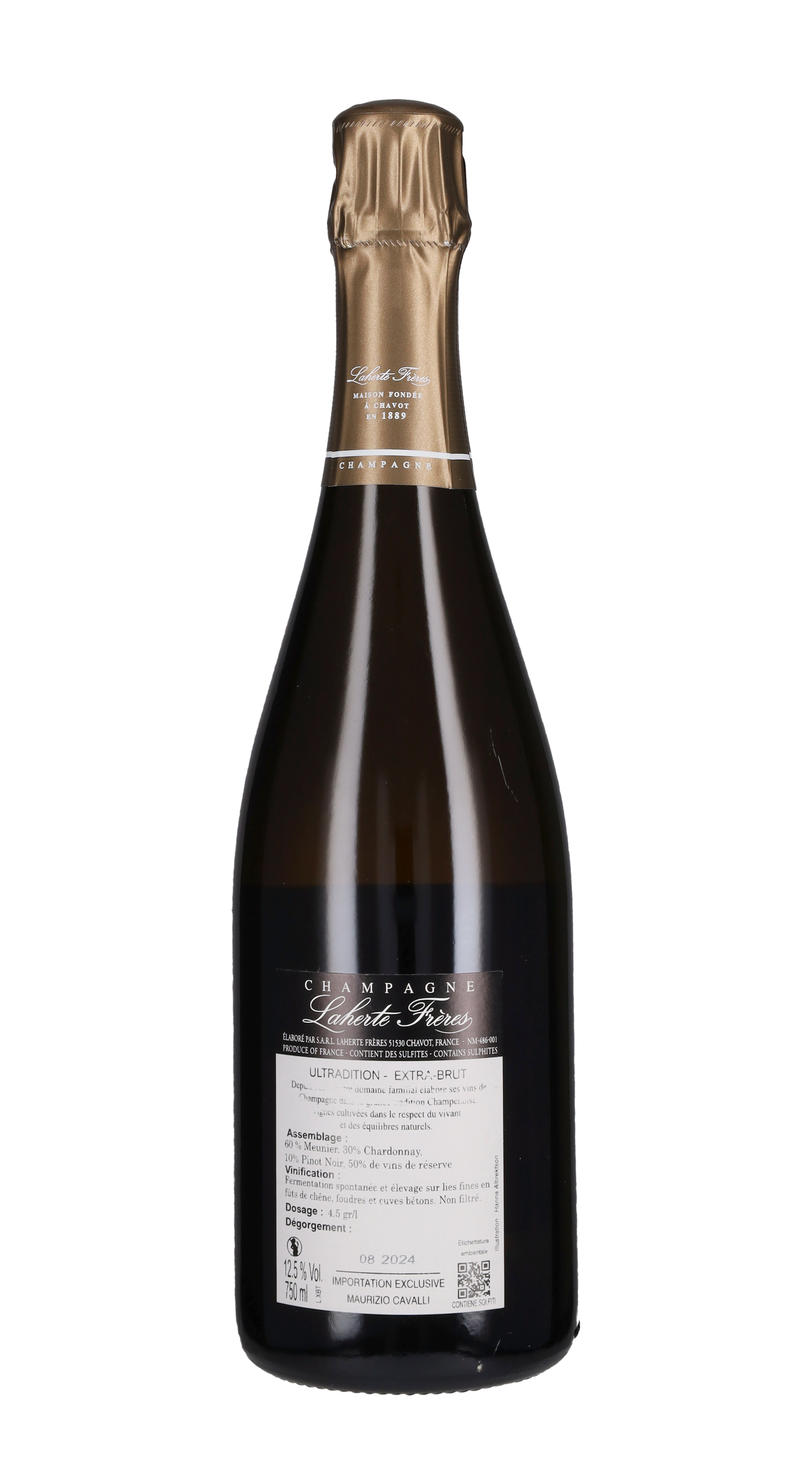 Champagne Extra Brut Ultradition Laherte Freres