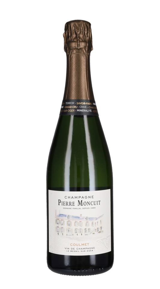 Champagne Brut Blanc de Blancs 'Hugues de Coulmet' Pierre Moncuit