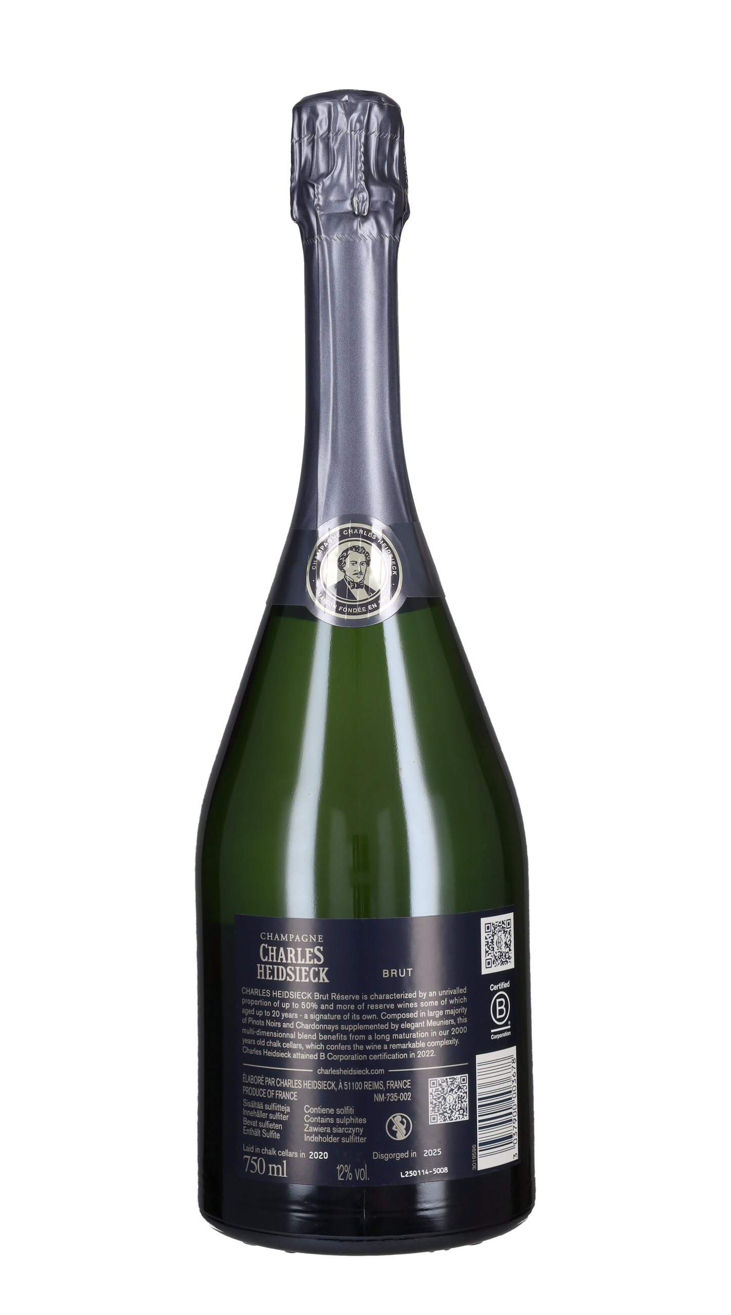 Champagne Brut Reserve Charles Heidsieck
