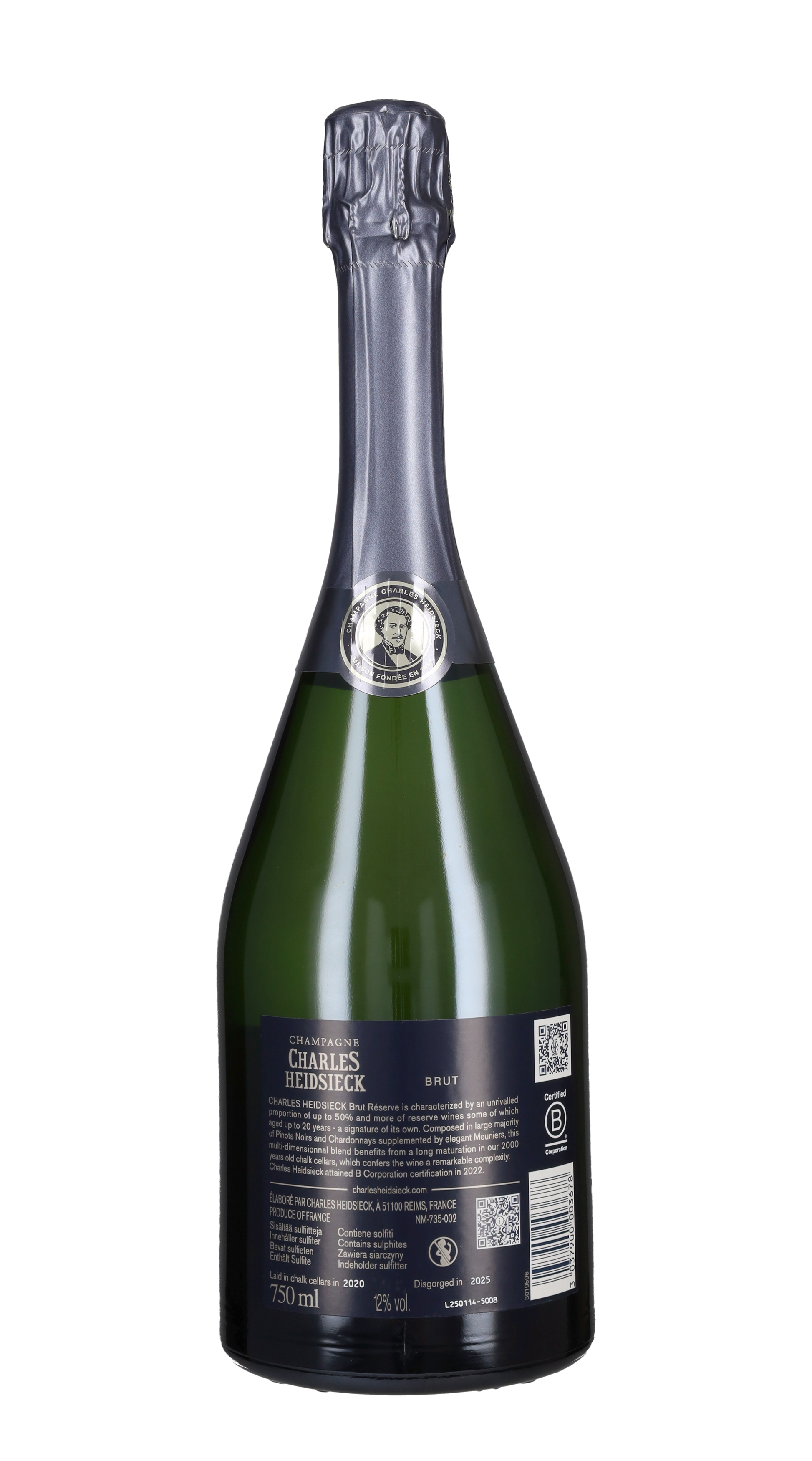 Champagne Brut Reserve Charles Heidsieck